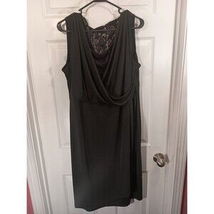 Avenue Studio Dress Size 18/20 Black Sleeveless